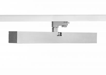 80W LED linear track light used for parking lots with 60 degree beam angle