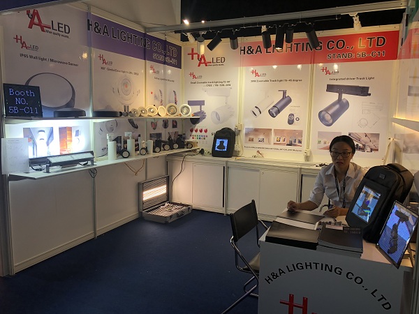 Hongkong exhibition in October,H&A lighting